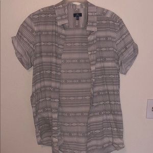 George Tribal Button Down Shirt